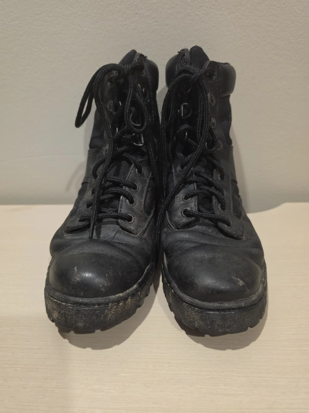 Vintage Rocky 911 Series Mens 8 W Wide Black Tactical Duty Combat Boots USA